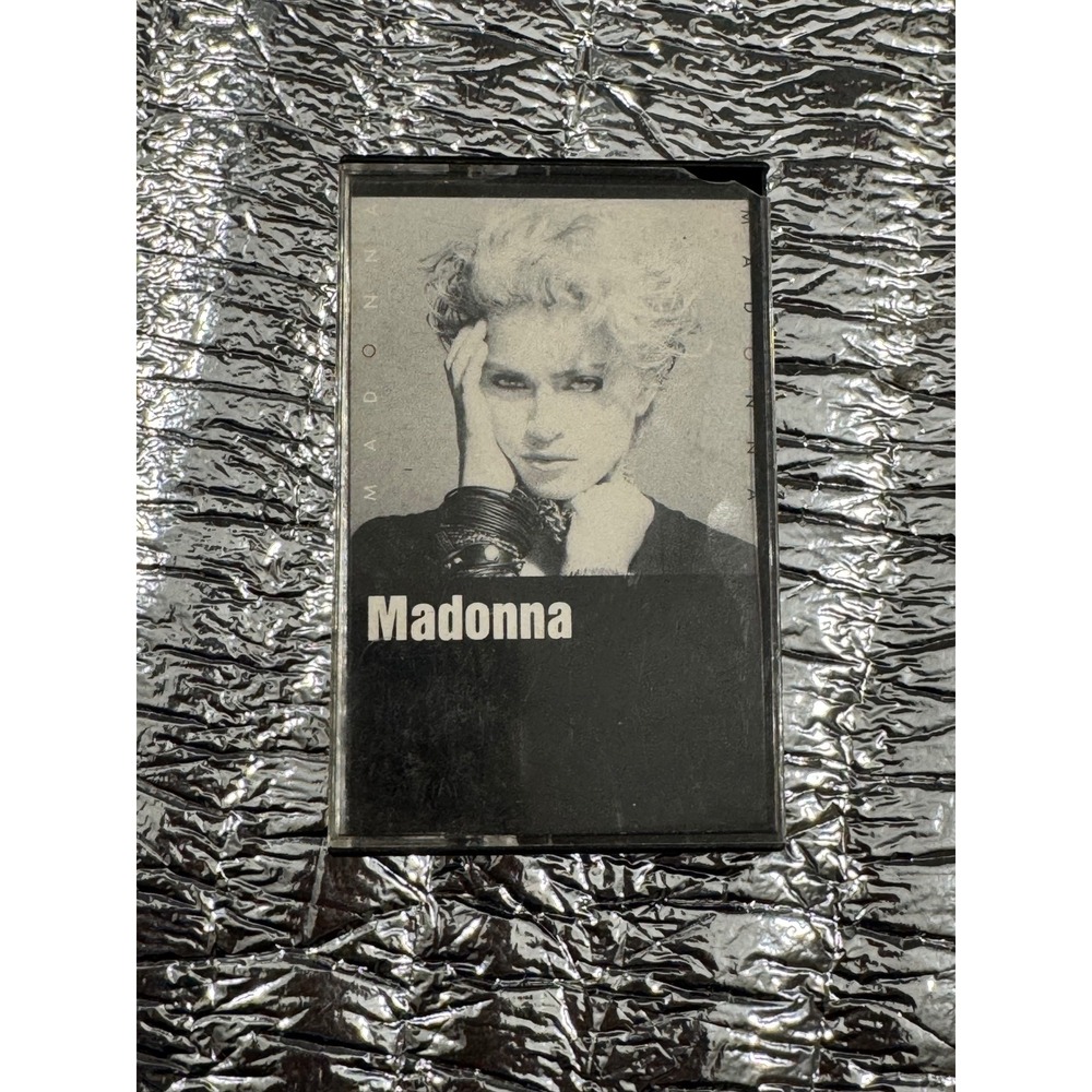 Madonna Self-Titled 1983 Cassette J-Card and Case Sire 23867-4 Vintage Pop